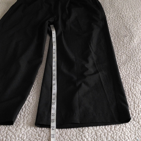 Calia Medium Wide Leg Crop Black Journey Pants - Picture 7 of 14